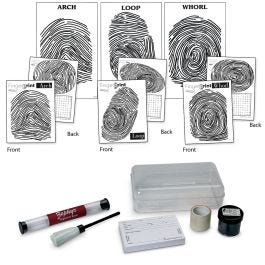 Latent Fingerprint Kit And Poster Set