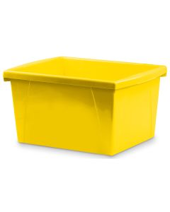 Storex Classroom Storage Bin, 5-1/2 Gallon, Green 