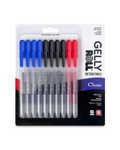 X0000NE20558-Sakura® Gelly Roll® Retractable Gel Pens - Sets of 10