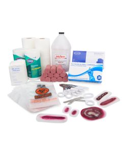 Nasco First Aid & Blood Pathogens Deluxe Kit