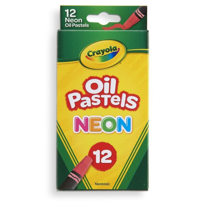 Crayola Oil Pastels - Assorted Colors, Set of 16
