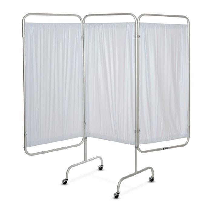 Three-Panel Portable Patient Privacy Screen