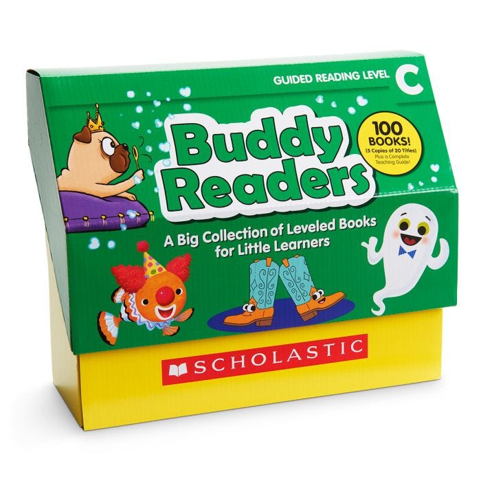 Buddy Readers Leveled Book Set - Level C