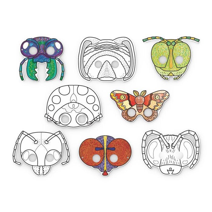 Roylco Wild Animal Fold-Up Masks