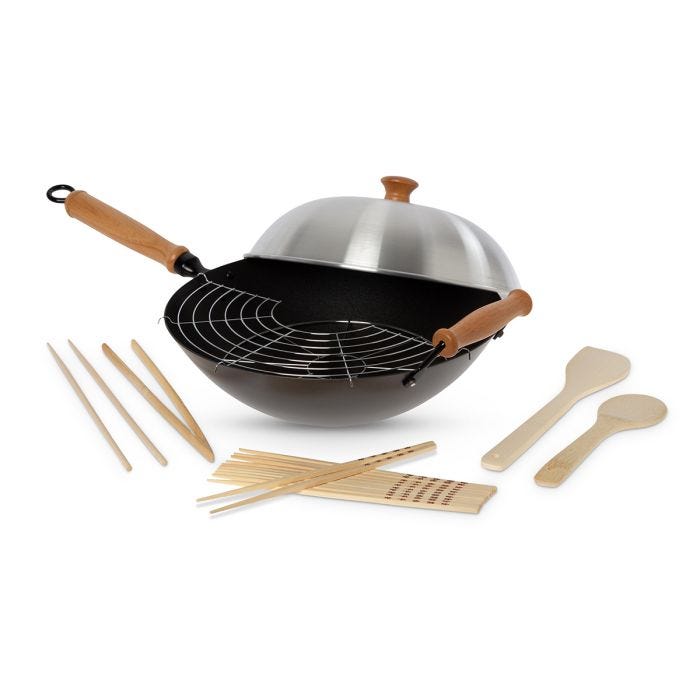 ICON Carbon Steel Wok - 14