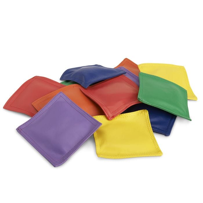 Pvc Beanbags 4 In Set Of 12