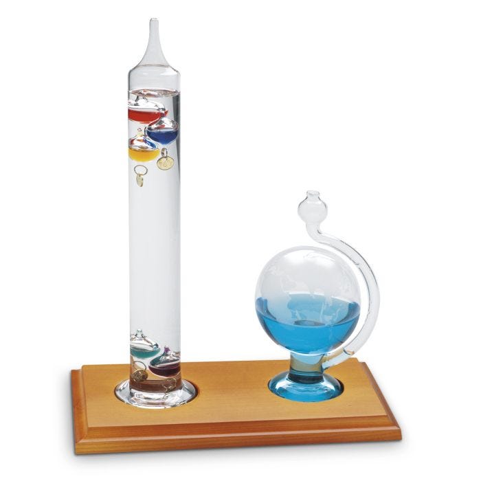 Acurite Galileo Thermometer & Barometer