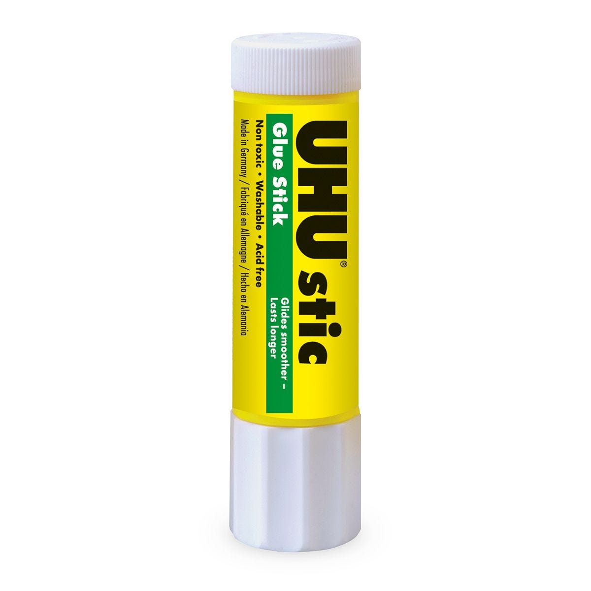 Stic Permanent Glue Stick, 0.74 oz, Dries Clear
