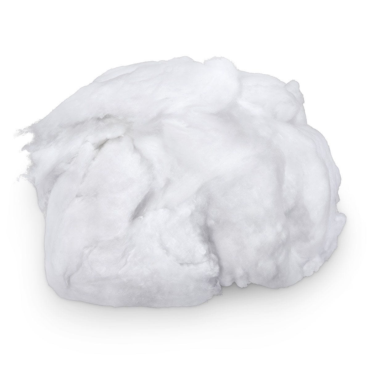 1pc Polyester Fiber Fill, Pure White High Resilience, PP Cotton Stuffing  For DIY And Crafting, Dolls, Clothing, Pillow, Cushion, Comforter, Christmas