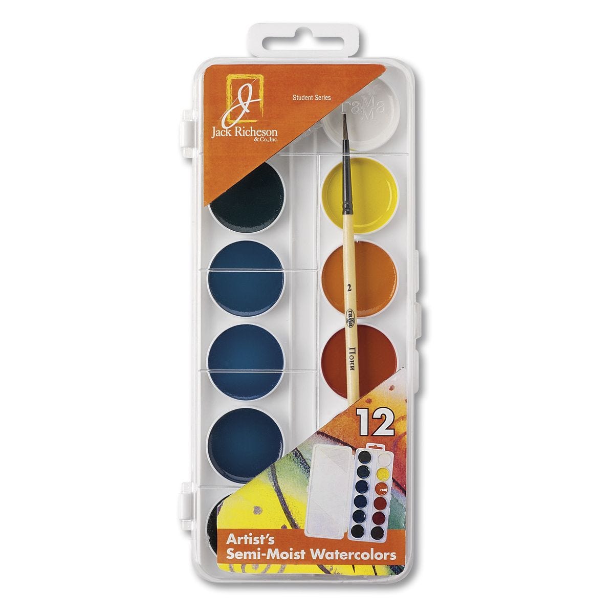 Jack Richeson® Semi-Moist Watercolor Set