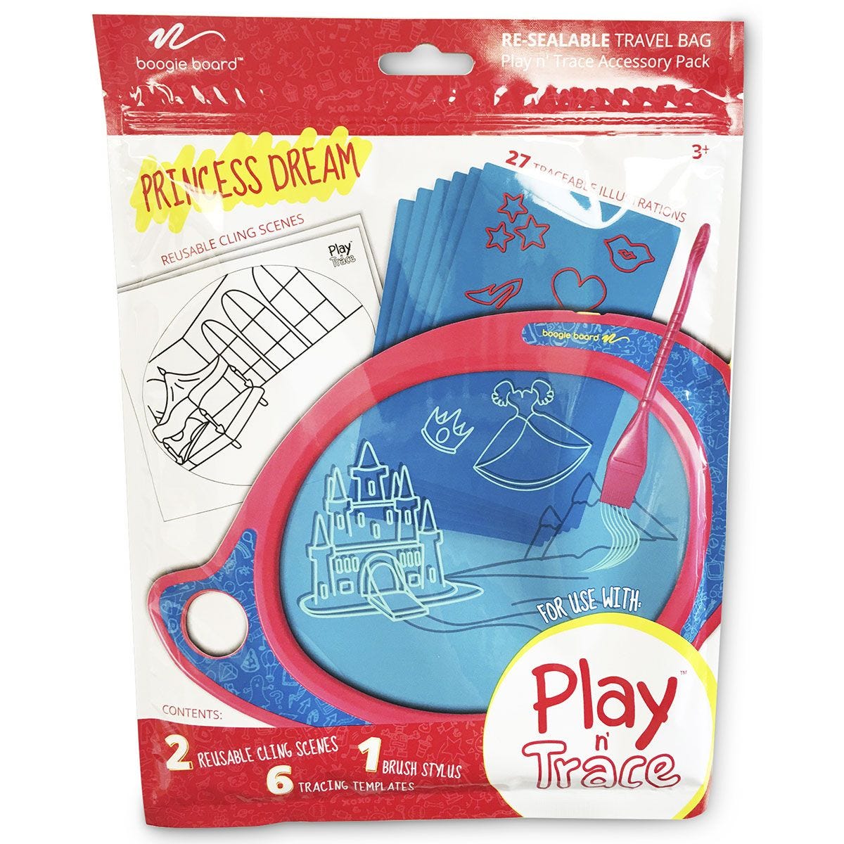 Boogie Board - Play N' Trace Adventures Drawing Kit - Princess Dream