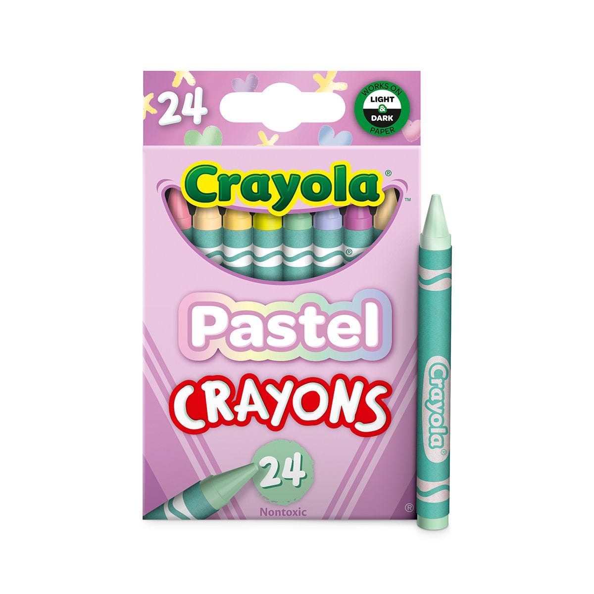 Crayola® Pastel Crayons - 24 Pack