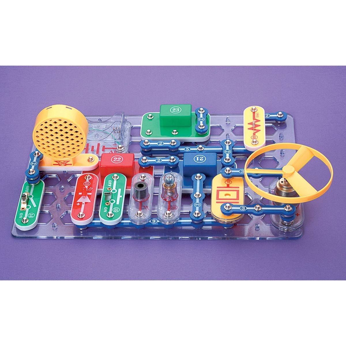 Snap Circuits Jr 100 Electronics Kit for Kids