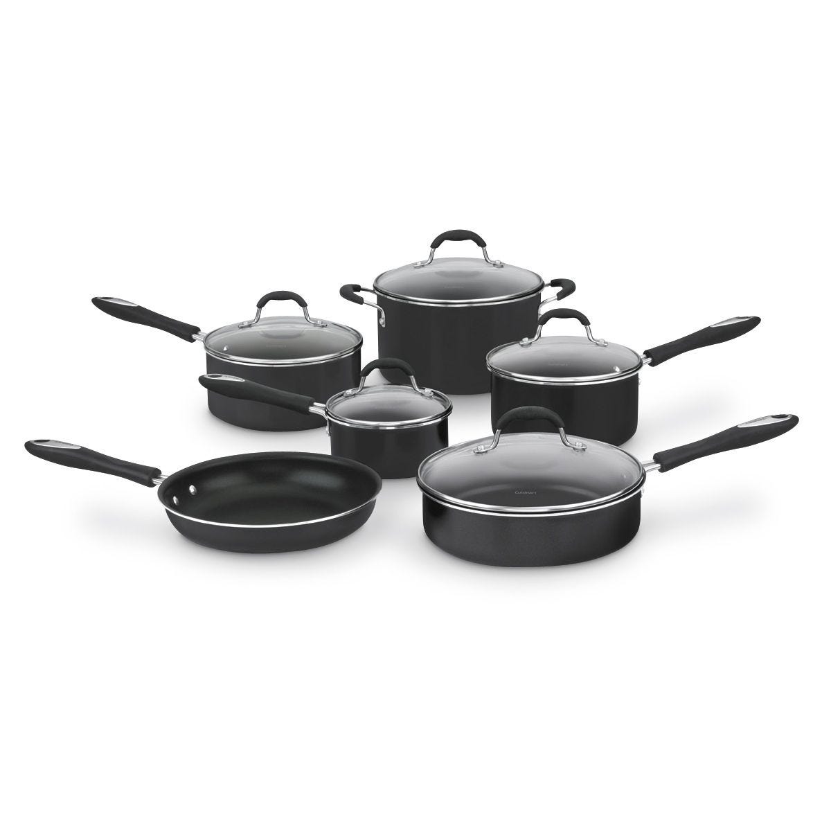 Cuisinart Greengourmet Hard Anodized Eco-Friendly Non-Stick 10 Pieces Set 