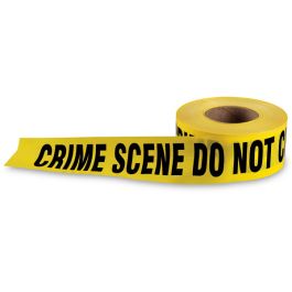 Crime Scene Barricade Tape - Nasco Education