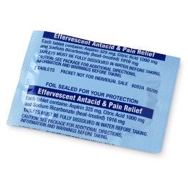 Antacid - Effervescent Tablets - Pack Of 24 (Not For Human Consumption ...