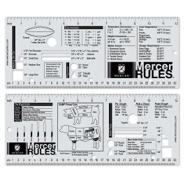 Mercer Culinary M33241 Mercer Rules™ Stainless Chef's Ruler 